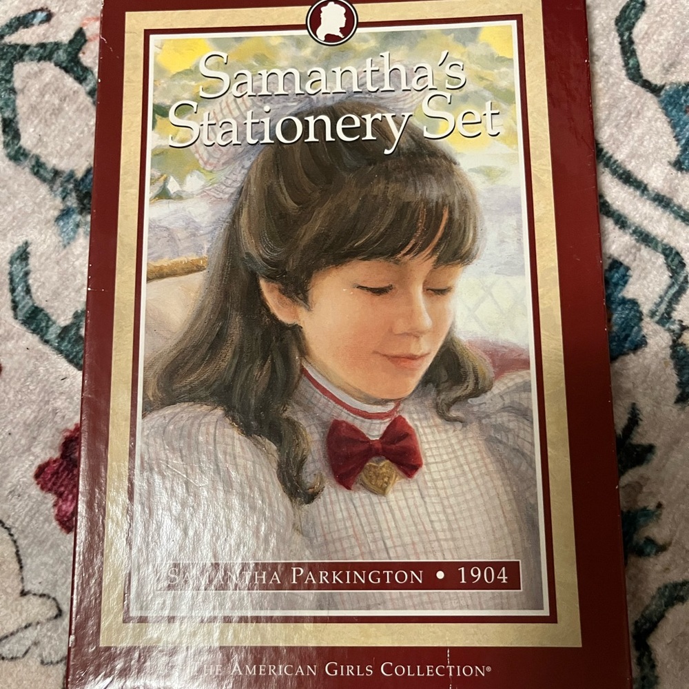 American Girl Samantha's Stationery Set Vintage 1996